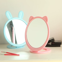 Мультяшное настольное складное портативное зеркало для школьников для принцессы для спальни