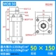 Tùy chỉnh xi 
            lanh xi lanh thủy lực nhẹ/kích thước lỗ khoan MOB30/40/50 đột quỵ 25/50/75/100/125/150/200 thiết kế xi lanh thủy lực xilanh thủy lực 80