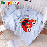 Trẻ em mẫu giáo quilt ba mảnh bộ đồ giường bé có thể được tùy chỉnh bông giường bé ngủ trưa giường bông, lõi