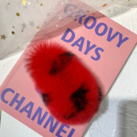 Красный леопардовый принт