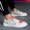 Đôi giày thể thao cao cấp giày nữ giày nhảy hip-hop đường phố mới hoang dã giày đỏ nam giày vải trắng giày sục thể thao độn đế