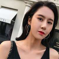 Jewelry INS retro exaggerated large earnings earnings