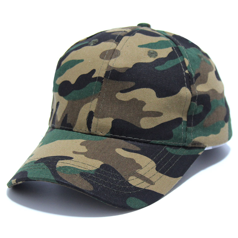 Big Hat (3 Camouflage)Hat children Sun hat Student tide outdoors adult Baseball cap print logo Camouflage cap diy Embroidered words set