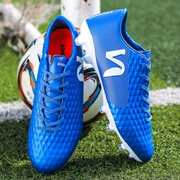 Giày bóng đá Messi bị hỏng móng tay nam 2019 mới C Luo học sinh tiểu học Giày đào tạo giày thanh niên thoáng khí và khử mùi - Giày bóng đá