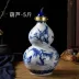 Jingdezhen gốm bình rượu 1 catty 2 catties 5 catties 10 catties chai rượu vang bình rượu bình rượu niêm phong bình rượu thùng rượu Rượu vang