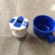 Синий герметичный валя для водяного покрытия+маленькая миска