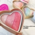 Sydney Beauty UK Makeup Revolution I Heart hình trái tim có khả năng sửa chữa ánh sáng cao - Blush / Cochineal phấn má 3ce Blush / Cochineal