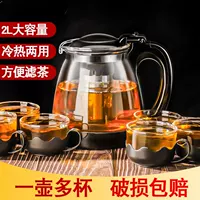 Глянцевый заварочный чайник, вместительный и большой ароматизированный чай, мундштук