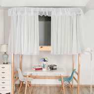 Ký túc xá đại học, giường tầng, giường tầng, phòng ngủ nữ, công chúa, rèm gió, vải che bóng màu xanh, giường, giường