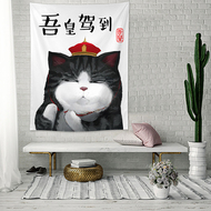 Hiện đại nhỏ gọn Bắc Âu ins màn phòng khách đầu giường nền sơn trang trí tấm thảm treo tường sofa khăn khăn trải bàn