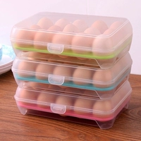 Đồ dùng nhà bếp sáng tạo tiện ích cửa hàng bách hóa gia dụng hàng hóa lười biếng lưu trữ thực phẩm hộp lưu trữ trứng lưu trữ - Trang chủ hộp vuông nhựa