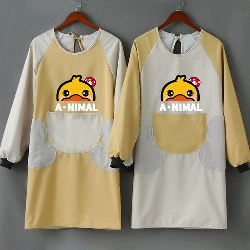 Модный милый японский водонепроницаемый стираемый фартук, делается под заказ, с печатью вашего логотипа