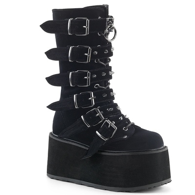 taobao agent Spot Demonia DAMNED-225 US authentic Gothic rivet buckle thick sole shoe boots