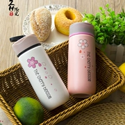 Sakura cốc cầm tay nhỏ nước ngọt cốc sáng tạo cốc tay gốm cốc cốc đi kèm cốc du lịch cốc uống - Tách