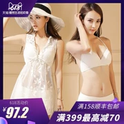 Áo tắm nữ 2019 làn sóng mới gợi cảm bikini ba mảnh thon gọn Hàn Quốc suối nước nóng nhỏ - Bikinis