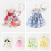 Quần áo trẻ em cô gái nước ngoài ăn mặc mùa hè 2018 trẻ em mới của hoa đầm đầm bé mùa hè ăn mặc công chúa váy Váy