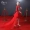 Đầm trẻ em váy đỏ công chúa váy dài tay bé gái catwalk dạ hội đầm dạ hội phong cách Trung Quốc trang phục mùa hè