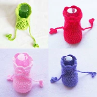 Плетеный детский крючок для вязания ручной работы подходит для мужчин и женщин для девочек для новорожденных, мягкая подошва