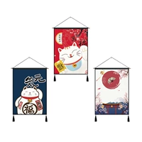 Японская ткань ткань гобелен Новый год декоративная настенная одеяла для блокировки ткань стена висящая ткань висящая картина на стенах фоновая ткань