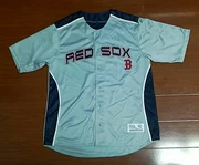 Giải đấu Mỹ League Boston Red Sox ngắn tay áo thêu đội thể thao thể thao và giải trí quần áo bóng chày 16-13 mùa hè