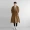 Mùa thu và mùa đông áo gió nam dài áo len xu hướng đẹp trai Hàn Quốc phiên bản của phần vành đai đầu gối len Nizi áo áo gió dáng dài