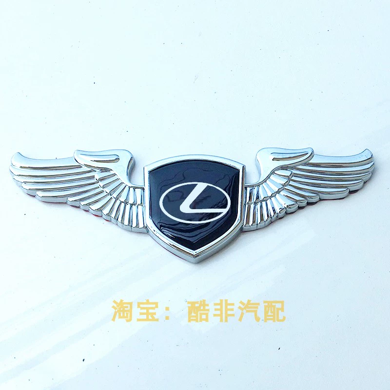 tem dán nắp capo xe ô tô Logo xe thương hiệu xe hơi Daquan Trang trí xe hơi kim loại phù hợp với logo xe Lexus nxrx Paste Eagle Eagle tem xe ô tô logo các hãng xe oto 