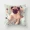 Creative Candy Color Chúc mừng Starling Pug Dog Dog Gối Case Xe Sofa Đệm Sinh nhật Gối Quà tặng