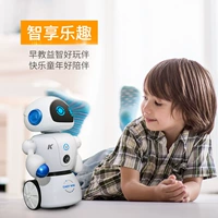 Búp bê thông minh điều khiển từ xa robot theo dõi đồ chơi điều khiển từ xa giáo dục sớm câu đố điều khiển từ xa robot thông minh robot bien hinh