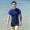 Áo tắm nam ngắn tay áo sơ mi dài tay năm quần chống nắng nhanh khô nhanh kích thước lớn phù hợp với đồ bơi nam - Nam bơi đầm quần bơi nam shopee