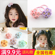 Trẻ em và trẻ em gái dễ thương bé tóc vòng tròn hoa Hàn Quốc phiên bản của cô gái gắn tóc ban nhạc không làm tổn thương tóc của công chúa đầu dây headdress
