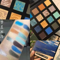 Географические тени для век/Голубое озеро