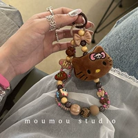 Hihi Plush Brown Ketty Chain (отправка пряжки)