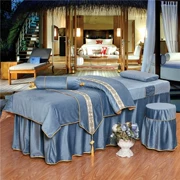 Châu Âu cao cấp bông denim bedspread vẻ đẹp thẩm mỹ viện chuyên nhung bedspread giường massage bedspread bìa thực hiện để đặt - Trang bị tấm