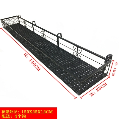 Châu Âu Ban Công Giá Hoa Treo Sắt Treo Chậu Hoa Giá Chống Trộm Cửa Sổ Pothos Mọng Nước Giá Hoa Trong Nhà Giá Để Đồ kệ gỗ trồng cây ban công 