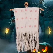 Đạo cụ Halloween Quần áo máu treo ma kiểm soát treo ma lớn KTV ma ám nhà vải trang trí đồ chơi kinh dị - Sản phẩm Đảng / Magic / Hiệu suất
