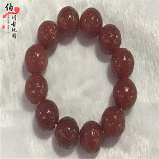 Украшения на руку 南红战国老玛瑙仿古玩玉石珠子男女手串手链吊坠散珠配珠圆珠雕刻