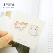 JY phim hoạt hình trâm cài ngựa ma trâm Nhật Bản và huy hiệu Hàn Quốc dễ thương áo sơ mi trang trí pin pin sinh viên phụ kiện nhỏ nam nữ - Trâm cài