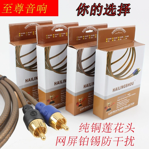 Автооверная модификация, низко звуковой пистолет, Lotus RCA AV Audio Signer заголовок 1235 метров Aux