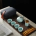 Tùy chỉnh 
            Ru lò làm thủ công bộ trà du lịch mở mảnh có thể nâng cao máy pha trà kung fu cao cấp quà tặng khách hàng nhanh chóng LOGO tùy chỉnh bộ bình trà thủy tinh Trà sứ