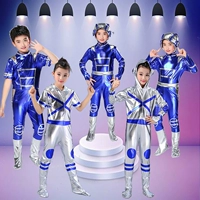 Ngày thiếu nhi Trang phục biểu diễn thiếu nhi Trang phục vũ trụ cho trẻ em Không gian vũ trụ Trường tiểu học và trung học - Trang phục đầm trẻ em cao cấp