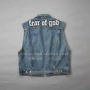 High Street Fear of god Bộ sưu tập sương mùTM Logo Thêu Intarsia Áo vest ngắn vest - Dệt kim Vest áo gile hàn