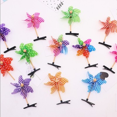 20 Windmill HairpinsStall supply wechat Business Ground push Scan code Offline drainage Add people Internet celebrity Hot money Small gift Opening activity gift