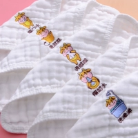 Детский хлопковый марлевый носовой платок, мягкий слюнявчик для новорожденных, влажные салфетки для умывания для детского сада, полотенце