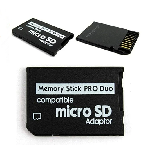 Card Card to MS Short Stick Memory Stick Single Vest PSP Gaming Machine Set Set Micro SD в MS Cacka
