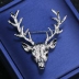 Trang sức Thời trang mới Hợp kim Tây Hội Nam Nữ Corsage Retro Deer Head Trâm Hàn Quốc Pin - Trâm cài ghim cài áo vest nữ Trâm cài