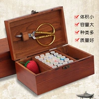 May hộp đặt bộ may vá nhà Hàn Quốc may chủ đề may hộp chéo công cụ khâu gỗ rắn hộp may - Công cụ & phụ kiện Cross-stitch tranh thêu chữ thập gia đình