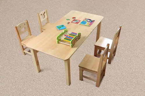 Детский сад с твердыми деревянными столами и стульями детские маленькие квадратные столы Студенческие столы и наборы стулов из дубовых столов и стульев Прямые продажи