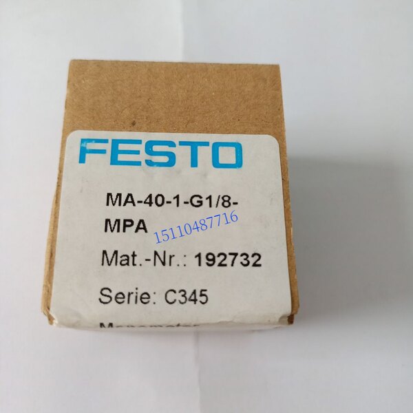 Festo Festo MA-40-1-G1/8-MPA 192732 манометр сейчас в наличии