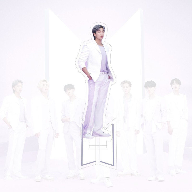 Bulletproof / RMBulletproof Youth League BTS Seoul site Set up a brand desktop bus stop plate Jin Taiheng Tian Minguo character periphery Same gift
