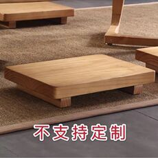 Стулья для татами 复古新中式简单实木矮凳飘窗榻榻米坐凳原木小和室方形板凳日式风